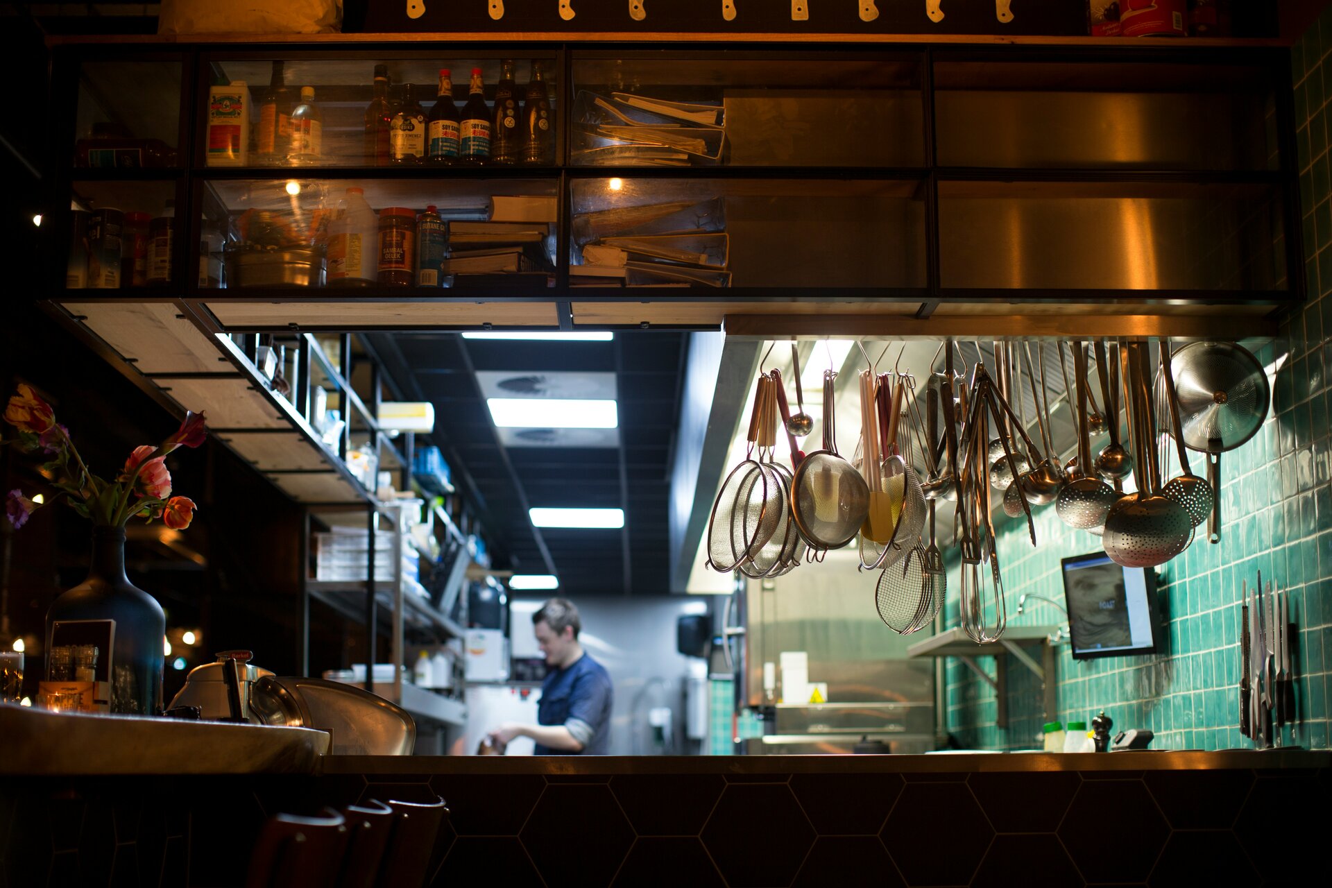 chef working in the kitchen